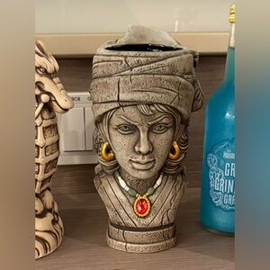 New Disney Cruise Disney Destiny Haunted Mansion Parlor Siren Tiki Mug 1st ed